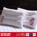 Embroidery Logo Pillow with Piping for Hotel/Home Use